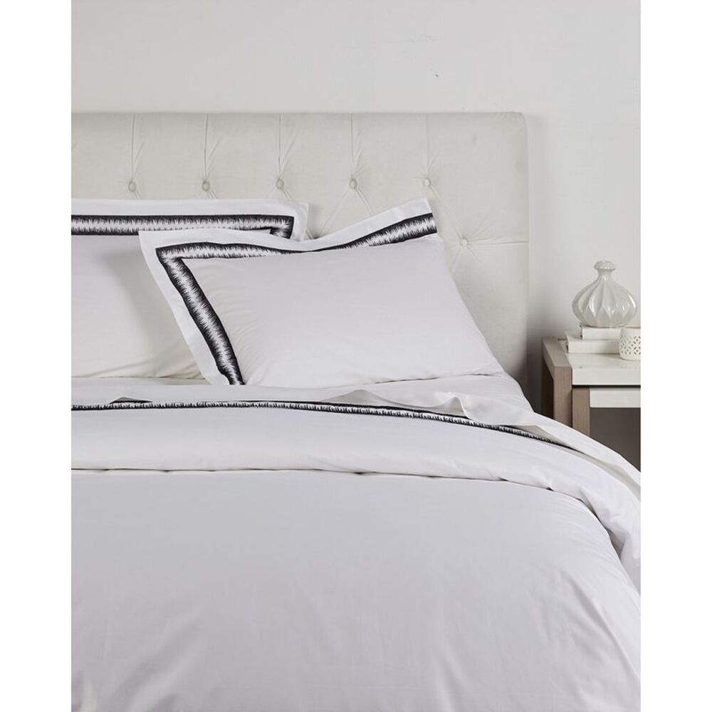 Maurizio Italy Jaws Embroidered Duvet Set